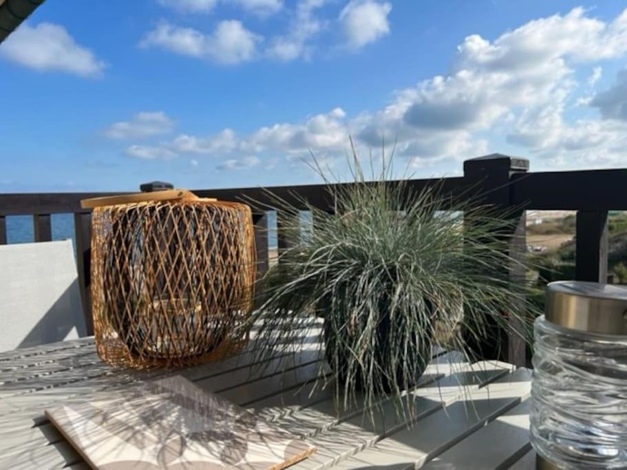 Ferienwohnung Sur La Plage / Enjoy The Beach Cabourg Exterior foto